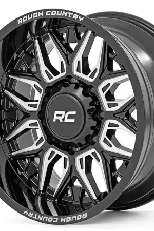Markdown 86 Series Wheel One-Piece Gloss Black 20x10 8x180 -19mm Rough Country