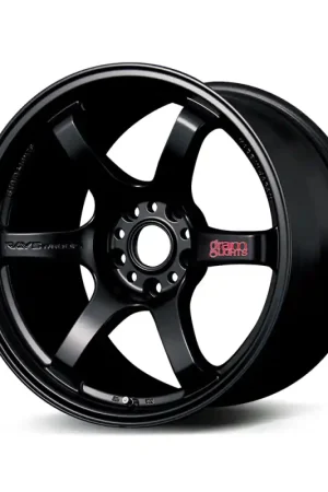 Gram Lights 57DR 18x9.5 +22 5x114.3 Semi Gloss Black Wheel Weekend Sale