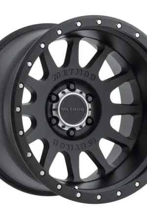 Direct From Factory Method MR605 NV 20x10 -24mm Offset 6x135 87mm CB Matte Black Wheel