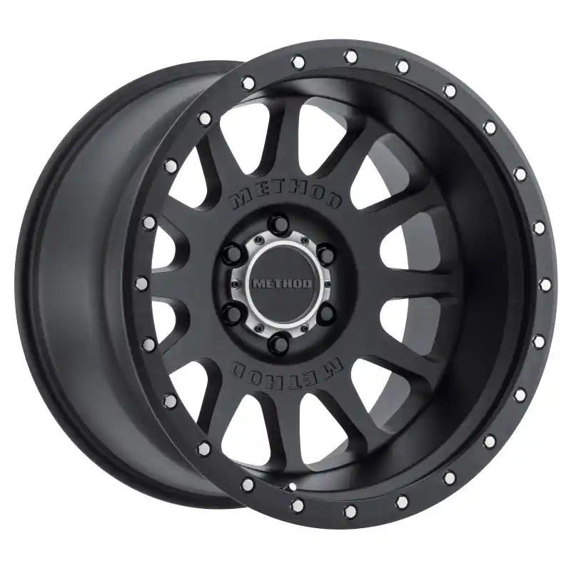 Direct From Factory Method MR605 NV 20x10 -24mm Offset 6x135 87mm CB Matte Black Wheel