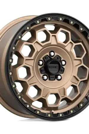 Modern KM545 17X8 6X5.5 M-BRZ BLK LP 20MM