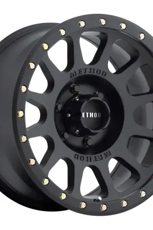 Method MR305 NV 20x9 +18mm Offset 6x5.5 108mm CB Matte Black Wheel High Quality