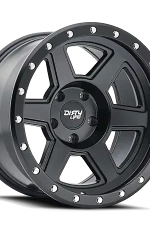 Save Now Dirty Life Compound 9315 20x10 / 6x139.7 BP / -25mm Offset / 106mm Hub Matte Black Wheel