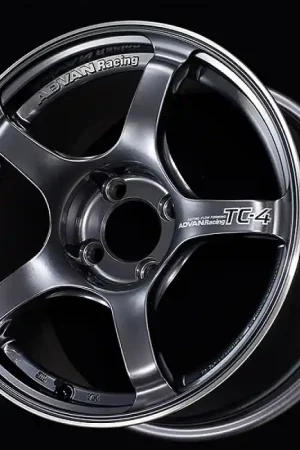Professional Grade Advan TC4 16x7.5 / +35 Offset / 4x100 / 63mm Bore / Racing Gunmetallic and Ring
