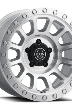 Money Back Guarantee ICON Hulse 18x9 6x5.5 25mm Offset 6in BS Silver Machined