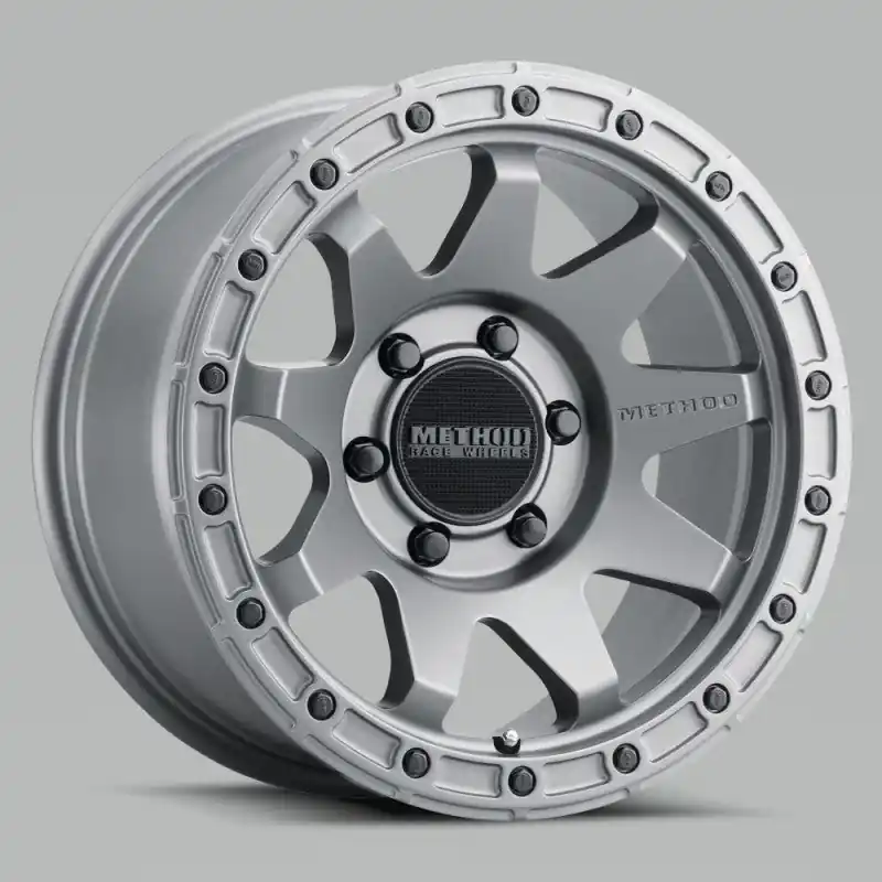 Method MR317 20x9 0mm Offset 6x5.5 106.25mm CB Matte Titanium Wheel Markdown