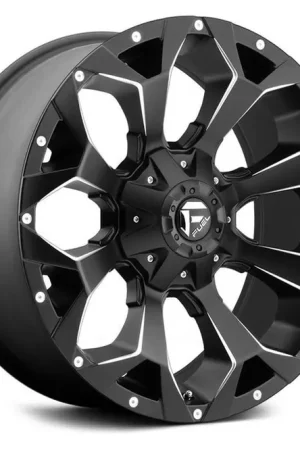 Fuel Assault One-Piece Wheel | Matte-Black | 17x9 | 5x4.5/5x5 | -12mm Latest