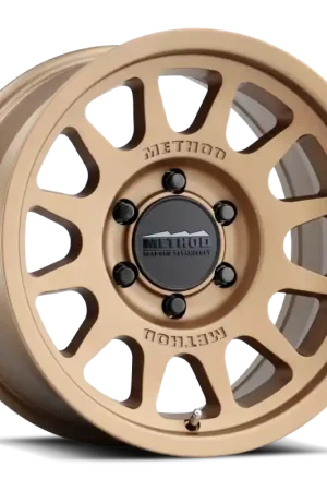 Method MR703 17x7.5 +50mm Offset 6x130 84.1mm CB Method Bronze Wheel Trusted Brand
