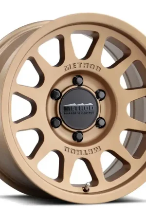 Method MR703 17x9 / -12mm Offset / 71.5mm Bore / 5x5 BP / 4.8in BS - Method Bronze Wheel Clearance