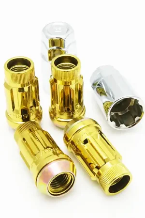Limited Edition Wheel Mate Muteki SR45R Lug Nut Kit 12x1.5 45mm - Yellow