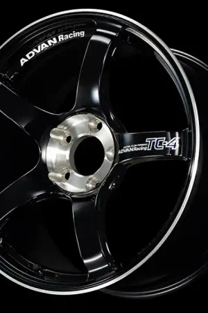 Advan TC-4 SE 17x7.5 / +40 Offset / 4x100 / 63mm Bore / Racing Gloss Black and Diamond Cut High Quality