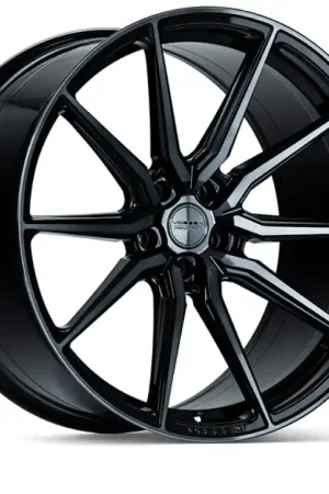 Vossen HF-3 20x9 / 5x112 / ET25 / Flat Face / 66.5 - Double Tinted - Gloss Black Wheel Original