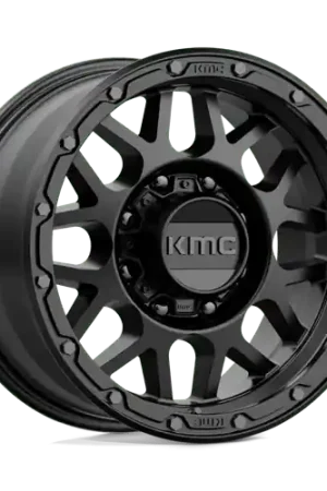KM535 17X9 8X6.5 M-BLK 18MM Free Returns