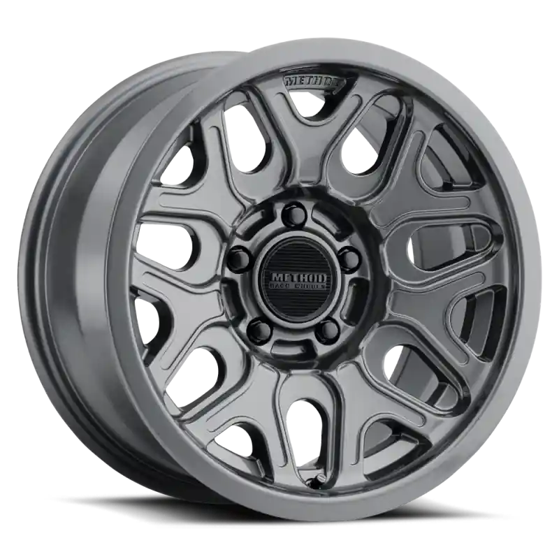 Final Sale Method MR322 / 20x9 / 8x180 BP / 12ET / 5.44in BS / 130.81mm CB - Gloss Titanium Wheel