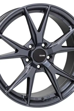 Enkei Phoenix 18x8 45mm Offset 5x114.3 72.6mm Bore Blue Gunmetal Wheel Trusted Brand