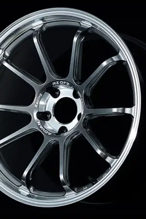 Advan RZ-DF2 19x9.5 / +29 Offset / 5x114.3 / 73mm Bore / Diamond Cut and Hyper Platinum Black Weekend Sale