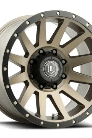 ICON Compression 20x10 8x6.5 -19mm Offset 4.75in BS 121.4mm Bore Bronze Wheel Holiday Sale