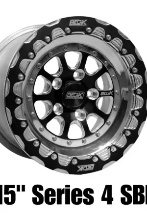 Clearance Belak 15x10 / 7in BS / 5x114.3 BP / High Pad / Series 4 Wheel - Non-Beadlock