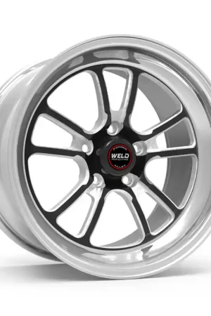 Weld S70 20x9.5 / 5x4.5 BP / 7in. BS Black Wheel (Low Pad) - Non-Beadlock Best Seller