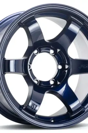 Trusted Brand Gram Lights 57DR-X 17X8.5 -10 6x139.7 Eternal Blue Pearl