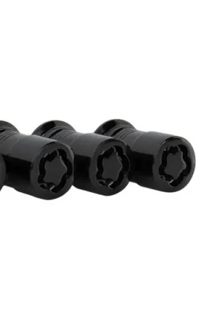 Premium Ford Racing M14 x 1.5 Black Security Lug Nut Kit - Set of 4