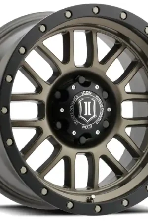 ICON Alpha 17x8.5 6x135 6mm Offset 5in BS 87.1mm Bore Bronze Wheel Don’t Miss Out