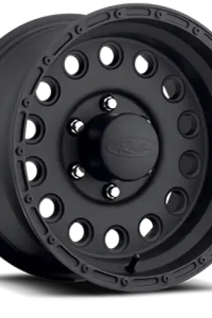 Raceline 887B Rock Crusher 17x9in / 6x139.7 BP / 0mm Offset / 107.95mm Bore - Satin Black Wheel Brand New