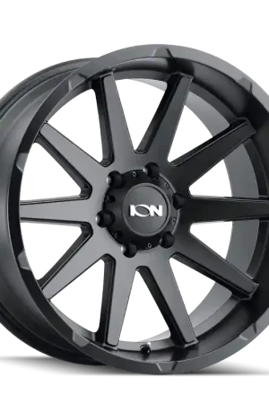 Clearance ION Type 143 20x9 / 8x165.1 BP / 0mm Offset / 125.2mm Hub Matte Black Wheel