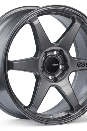 Price Cut Enkei T6R 17x8 45mm Offset 5x100 Bolt Pattern 72.6 Bore Gloss Gunmetal Wheel