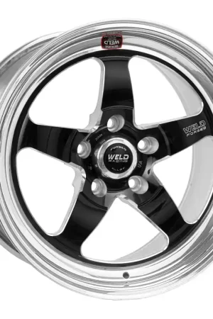 Weld S71 17x10 / 5x115mm BP / 5.7in. BS Black Wheel (High Pad) - Non-Beadlock Buy Online