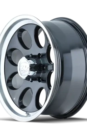 Direct From Manufacturer ION Type 171 15x10 / 6x139.7 BP / -38mm Offset / 106mm Hub Black/Machined Wheel