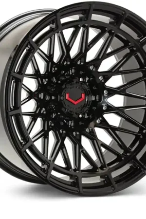Vossen LCX-03 24x12 - 8x180 - ET44 - Deep - 124.3 - Gloss Black Wheel Luxury
