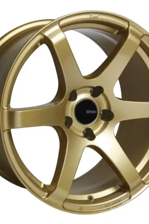 Enkei T6S 18x9.5 45mm Offset 5x100 Bolt Pattern 72.6 Bore Gold Wheel Best Choice