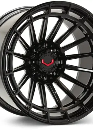 Crafted Vossen LCX-01 22x9.5 - 6x139.7 - ET30 - Deep - 78.1 - Gloss Black Wheel