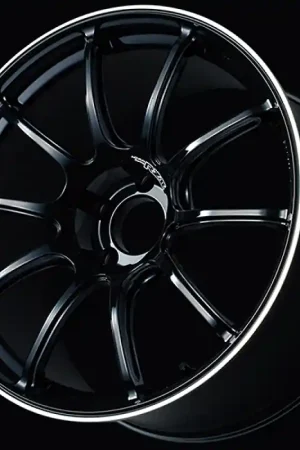 Advan RZII 17x7.5 / +35 Offset / 5x100 / 63mm Bore / Racing Gloss Black and Ring Price Cut
