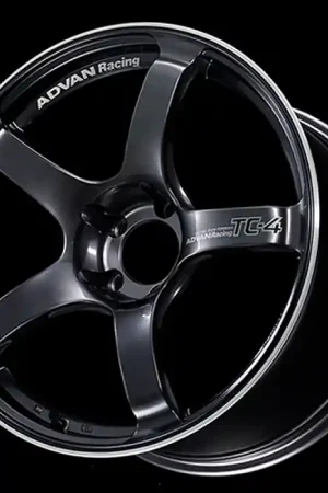 Money Back Guarantee Advan TC4 18x8.5 +31mm 5x114.3in Racing Gunmetallic and Ring Wheel