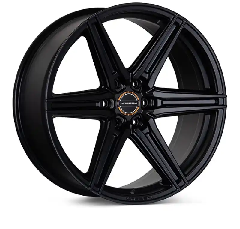 Vossen HF6-2 24x10 / 6x135 / ET25 / Deep Face / 87.1 - Satin Black Wheel Factory Price