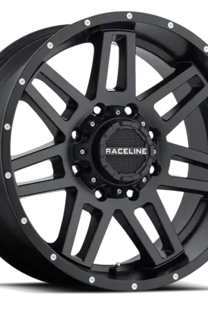 Order Now Raceline 931B Injector 18x9in / 8x165.1 BP / 18mm Offset / 125.2mm Bore - Satin Black Wheel