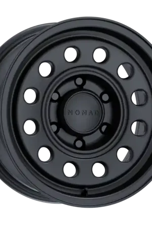 Limited Time Nomad N501SB Convoy 17x8.5in / 5x127 BP / 0mm Offset / 78.1mm Bore - Satin Black Wheel