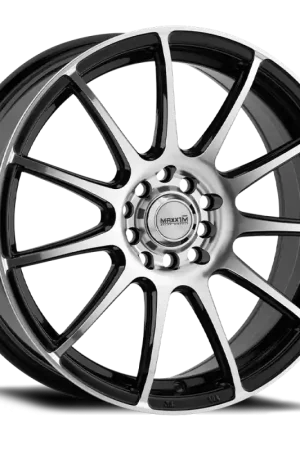Maxxim Champ 17x7 10x100/114.3 ET40 Machined Face / Gloss Black Flash Sale