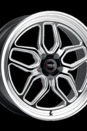 Trusted Brand Weld S107 15X7 Laguna 5X114.3 ET00 BS4.00 Gloss Black MIL Dia 78.1