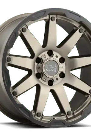 BROCN 18X9.5 5X5.0 M-BRNZ-BLK-LP -18MM Premium