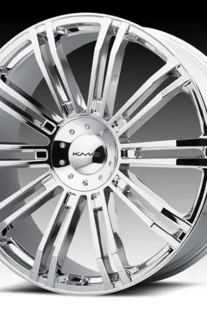 KM677 D2 24X9.5 5X115/5.5 CHR +12MM Free Shipping