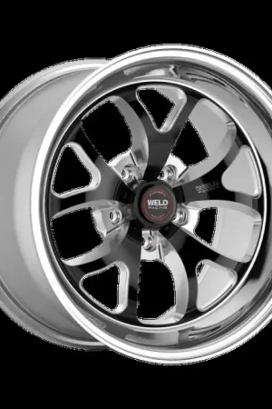 Affordable Weld S76 15x8.275 / 5x4.75 BP / 3.5in. BS -29mm Offset Black Wheel 3.18ID Low Pad