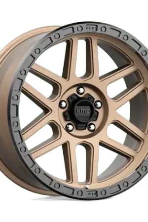 Fast Shipping KM544 17X9 5X5.0 M-BRZ BLK LP -12MM