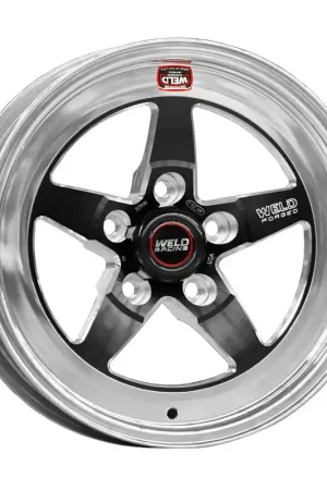 Weld S71 15x11.33 / 5x4.5 BP / 7.5in. BS Black Wheel (Low Pad) - Non-Beadlock Time-Limited