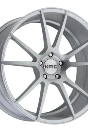 KM709 20X8.5 5X112 BRUSHED SLV 25MM Seasonal Sale