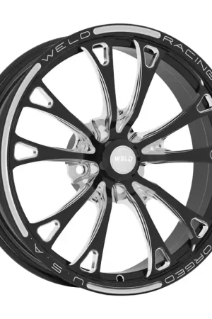 Weld V-Series 1-Piece 18x6 / 5x120mm BP / 3.2in BS Black Wheel - Non-Beadlock Place Order