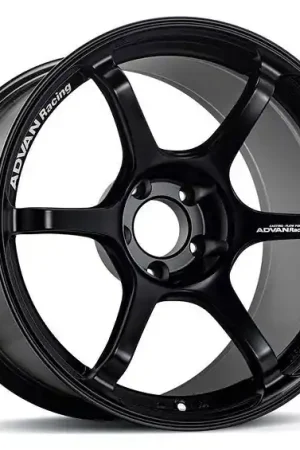 Next Day Delivery Advan RG-4 18x10 +35 5x114.3 Semi Gloss Black Wheel