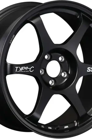 SSR Type-C Forged 18x8.5 +44 5/114.3 - Sprint Black Wheel Flash Sale